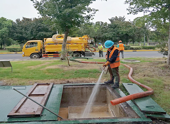 饶河化油池清理